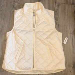 NWT- Old Navy White Vest